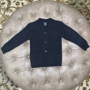 Navy Blue Cardigan for Boys